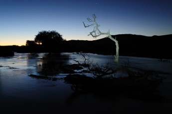 Sossusvlei unter Wasser