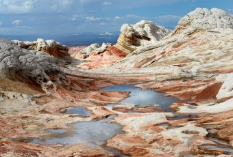 Eindrucksvollen Wasserstellen im September